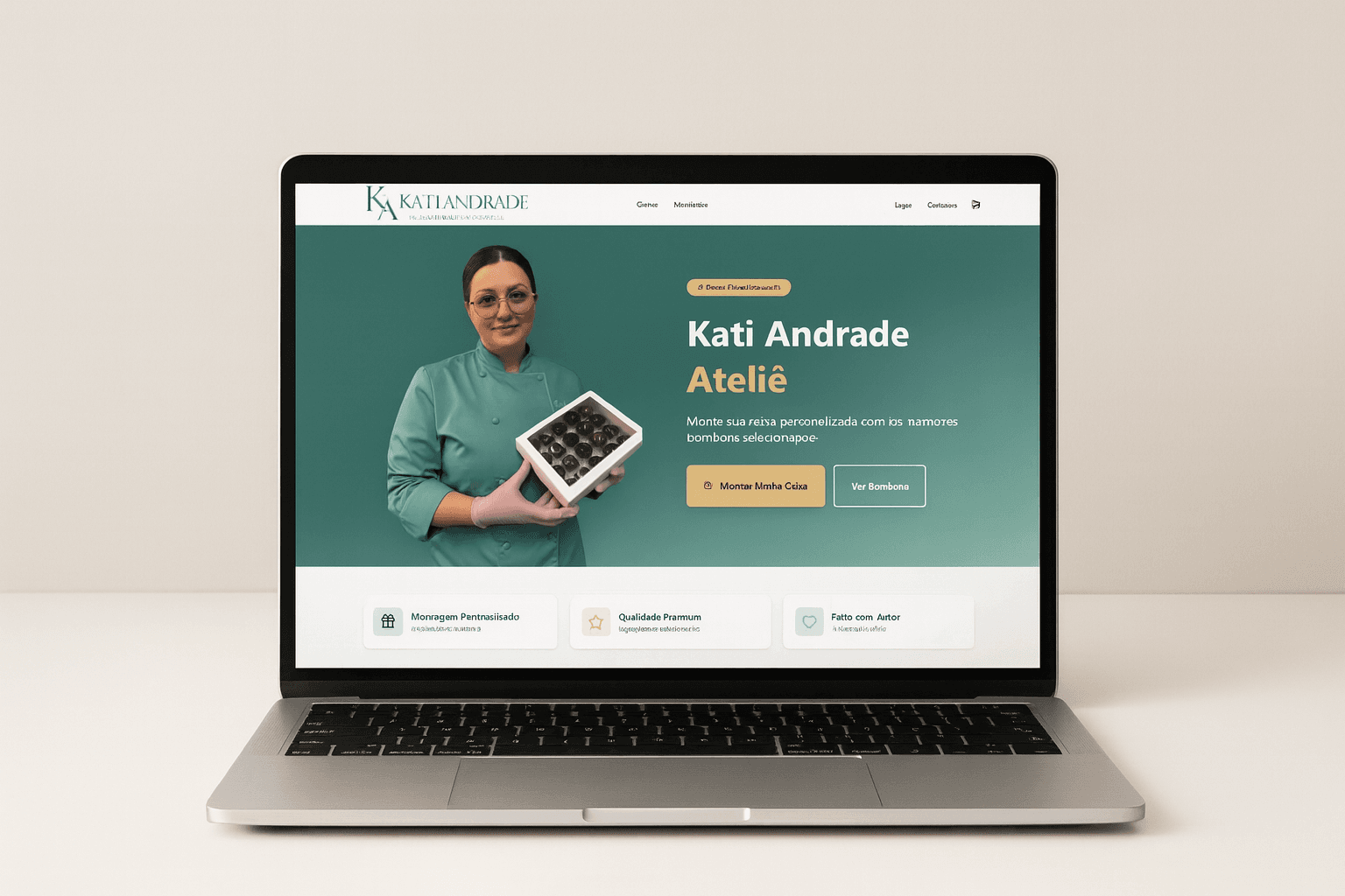 Kati Andrade Ateliê: Doces Finos Personalizados